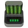 GP ReCyko M4D45 4-fach LCD 4Port Docking St. + 4x AA NiMh Produktbild-Vorschau 10