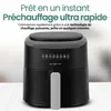 Emerio friteuse à air XL 4,5 L – 1300 W – numérique – 8 Voir les images du produit 3