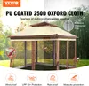 VEVOR Pavillon 334x334x281cm Gartenzelt Produktbild-Vorschau 2