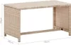 Salontafel "Pfaffroda" van PE-rattan, kleur beige. Productafbeelding-voorbeeld 9