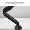 Fellowes Platinum Series Doppel Monitorarm weiß Produktbild-Vorschau 7