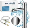 Kuchinox | Noia Waschtischarmatur - Chrom - Edelstahl - Produktbild-Vorschau 4