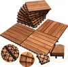 Izrielar 66 STK Holzfliesen Terrassenfliesen Holz Fliesen Produktbild-Vorschau 10