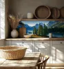 Küchenrückwand selbstklebend Landschaft See Berge Produktbild-Vorschau 11