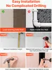 SucceBuy Siège de douche pliable à fixation murale (assise Voir les images du produit 6