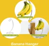 Bananenhalter, moderner Bananenhänger, Baumständer, Haken Produktbild-Vorschau 3