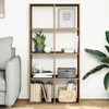 vidaXL Libreria divisoria in rovere Artisan 69,5x29x137,5 Anteprima dell’immagine prodotto 2
