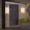 Moderne weiße LED-Wandleuchte, 40 cm Länge, Set (1 Stück), Produktbild-Vorschau 4
