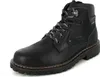 A single black leather boot is shown against a white background. Produktbild-Vorschau