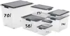Scatola Rotho con rotelle 70L COMPACT ECO - Scatola in Anteprima dell’immagine prodotto 7