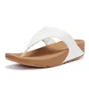 FitFlop Lulu Leather Toepost  Teenslippers - Wit - Maat 37 Produktbild-Vorschau 28