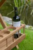 Teakholz Outdoor Garten Servierwagen mit Rollen - bene Produktbild-Vorschau 8