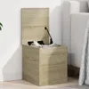 vidaXL Truhe Sonoma-Eiche 30x35x35 cm Holzwerkstoff Produktbild-Vorschau 2