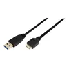 Logilink USB Kabel A -> micro B St/St  0.60m schwarz Voir les images du produit 1