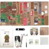 Puzzle 3D, Minicasa DIY Onsen Saga, Tonecheer, 383 pezzi Anteprima dell’immagine prodotto 3
