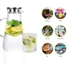 2,2 Liter Glas Karaffe Glaskrug mit Deckel, Wasserkaraffe, Produktbild-Vorschau 6