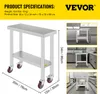 VEVOR Arbeitstisch 30" x 12" x 34" Edelstahl Catering Produktbild-Vorschau 7