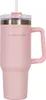 Thermobecher mit Strohhalm Edelstahl 1,18 Liter Rosa Produktbild-Vorschau 1