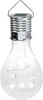 A clear studio shot of a solar-powered LED light bulb lantern. Produktbild-Vorschau