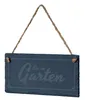 4er Set Schiefertafel 20x10cm Sprüche Kreidetafel Produktbild-Vorschau 4