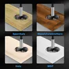 2 Stück 28mm Holz, Holzbohrer mit Rundschaft, Forstner Produktbild-Vorschau 3