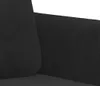 The Living Store 3-tlg. Sofagarnitur mit Kissen Schwarz Produktbild-Vorschau 5