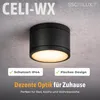 SSC-LUXon CELI-WX Aufbauleuchte Bad schwarz - inkl. LED Produktbild-Vorschau 2