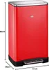 WESCO Big Double Boy rosso Anteprima dell’immagine prodotto 9