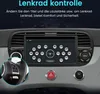 Carplay Für FIAT 500 2007-2015 7"Android 15 Autoradio GPS Produktbild-Vorschau 6
