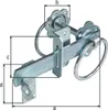 Alberts 210250 Fermeture de portail de jardin, pour Voir les images du produit 2