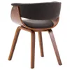 vidaXL Chaises de salle à manger 6 pcs. Gris Bois courbé et Voir les images du produit 7