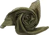 Baumwolltuch - grün-khaki Lurex silber - quadratisches Tuch Produktbild-Vorschau 2
