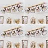 Cotes »Cotes« Deckenlampe, Holz/Metall, Natur/Rostfarbene Produktbild-Vorschau 2