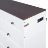 Wysokiej jakości składane łóżko z USB i półką, 140x200 cm, Podgląd zdjęcia produktu 14