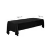Tischdecke – 260x150 cm – Schwarz – Wasserabweisend – Produktbild-Vorschau 2