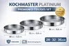 Kochmaster Platinium Edelstahl Backofenblech 3-teiliges Set Produktbild-Vorschau 2