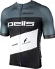 SANTINI Kurzarm Fahrradtrikot - TONO PELLS - Schwarz/Grau M Produktbild-Vorschau 2