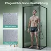 Mai & Mai Duschkabine Eckeinstieg 80x80 cm mit Schiebetür Produktbild-Vorschau 6