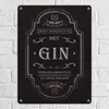 Gin Logo Schild Blechschild Aluminiumschild Emailleschild Produktbild-Vorschau 2