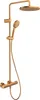 Duravit Duschsystem MinusFlow 354 mm mit Thermostat Bronze Produktbild-Vorschau 6