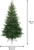 Künstlicher Weihnachtsbaum Allison Kiefer Ø 112cm H 180cm Produktbild-Vorschau 10