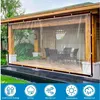 Abdeckplane Wasserdicht Transparente Plane mit Ösen 2x5m Produktbild-Vorschau 2