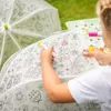 Regenschirm D70cm Katzen zum ausmalen + 9 Malstift Produktbild-Vorschau 4