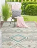 Venkovní koberec Flatweave Diamond Design Skandinávský Náhled obrázku produktu 2