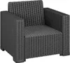 Allibert California Sessel – Anthrazit mit Kissen | Produktbild-Vorschau 3