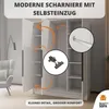 Drehtürenschrank LARO 150 cm Moderner Kleiderschrank mit Produktbild-Vorschau 7