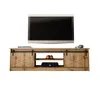 TV Schrank GRANERO 200 cm WOTAN EICHE gefräster Fronten MDF Produktbild-Vorschau 3