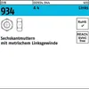 Reyher  Sechskantmuttern DIN 934 A 4 M 24-LH A 4 (10 Stück) Produktbild-Vorschau 1