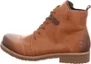 A side view of a brown leather boot. Produktbild-Vorschau