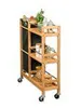 Nischenregal Bambus, mit Polyesterkorb, 20 x 78 x 68 cm Produktbild-Vorschau 5